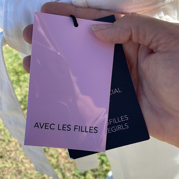 AVEC LES Filles Jumpsuit Ecru Plain Romper S - Picture 9 of 9